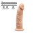 Dildo naturalny penis silikonowy Średnica 4,5 cm-1