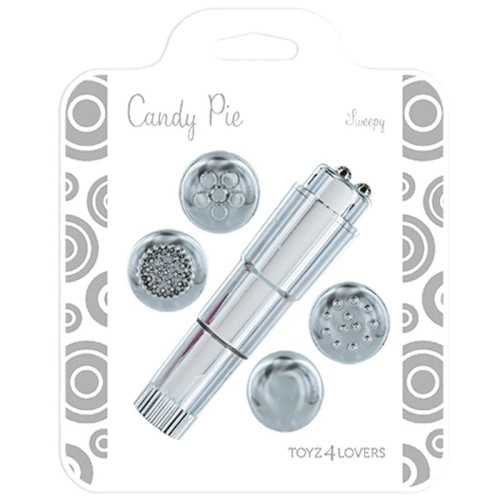 Mini wibrator do łechtaczki z wymiennymi głowicami-1