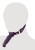 Knebel z czarnym dildo 12 cm-2