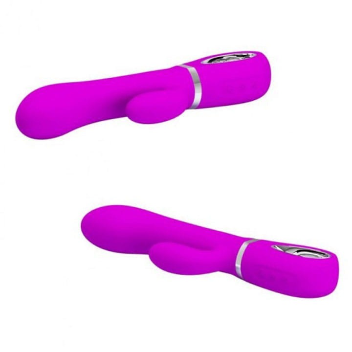 Wibrator Króliczek Prettylove Ternence z rotacją-2
