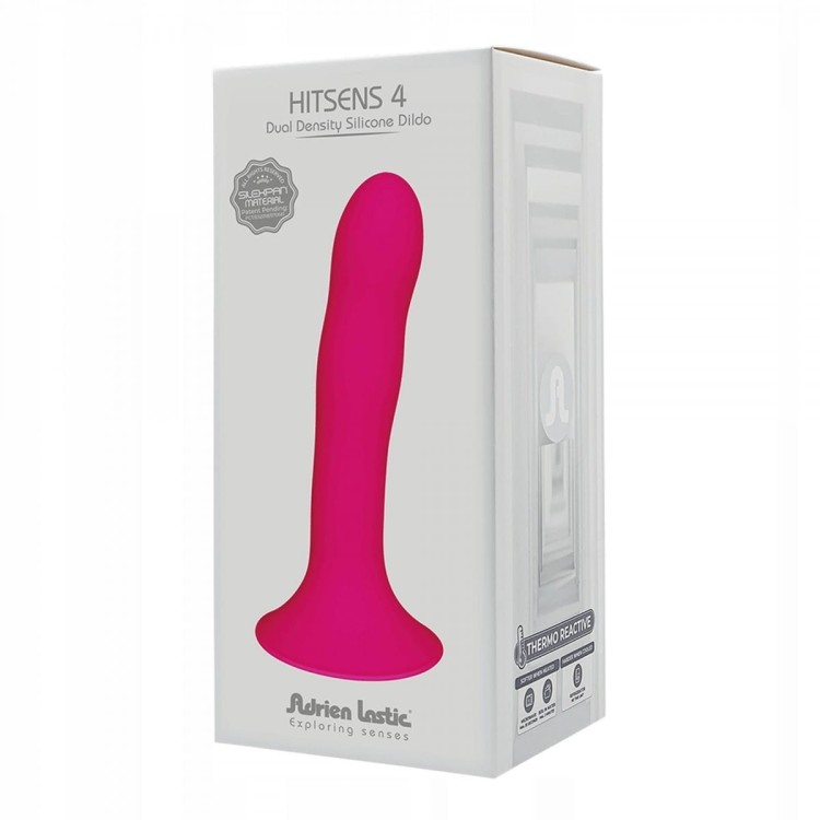 Gładkie silikonowe dildo analne 17,3 cm-1