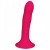 Gładkie silikonowe dildo analne 17,3 cm