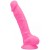 Silikonowe dildo Świecący w ciemności penis  17,8 cm-1