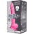 Silikonowe dildo Świecący w ciemności penis  17,8 cm-2