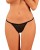 Celia Noir thong   XS/S