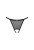 Celia Noir crotchless thong XL/2XL
