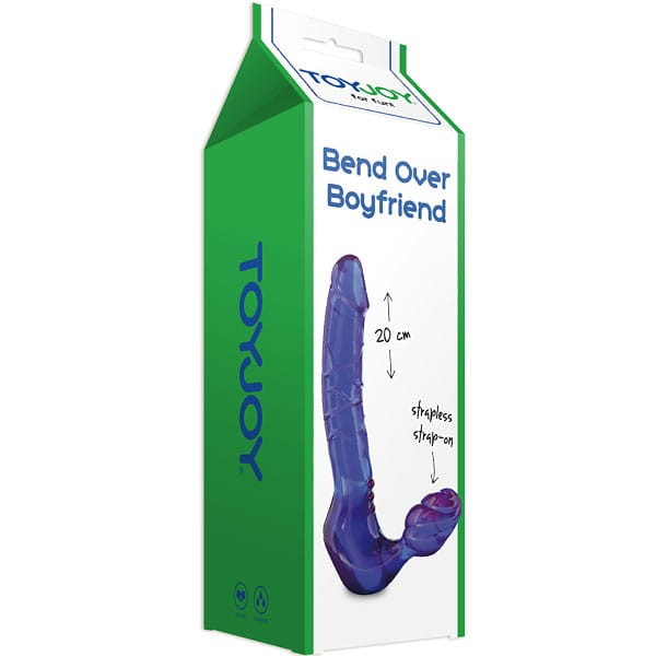 Strap-On bez pasków Podwójne dildo dla Pań2