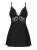 Bielizna-810-BAB-1 babydoll i stringi czarna L/XL