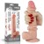 Penis z ruchomą skórą Miękkie dildo z jądrami