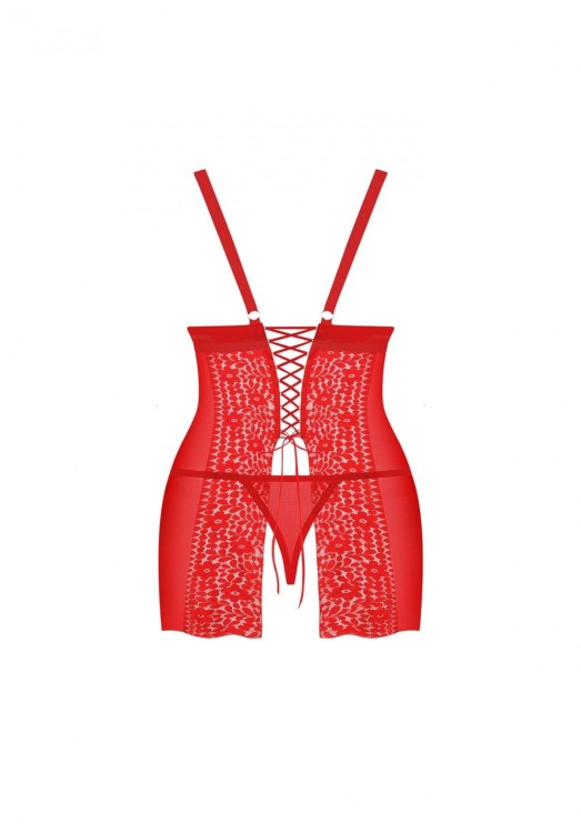 Bielizna-Blossmina koszulka i stringi 6XL/7XL