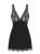 Bielizna-Luvae babydoll i stringi czarne XXL