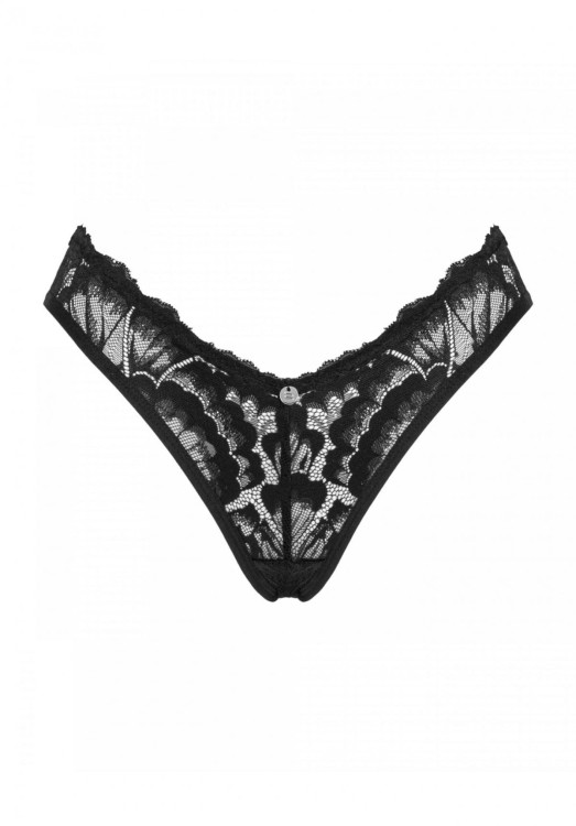 Bielizna-Alessya figi czarne  XS/S