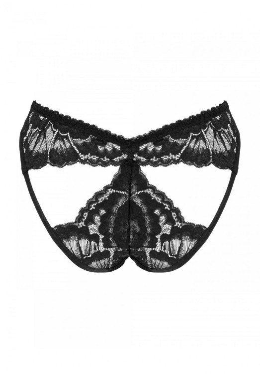 Bielizna-Alessya figi czarne  XS/S