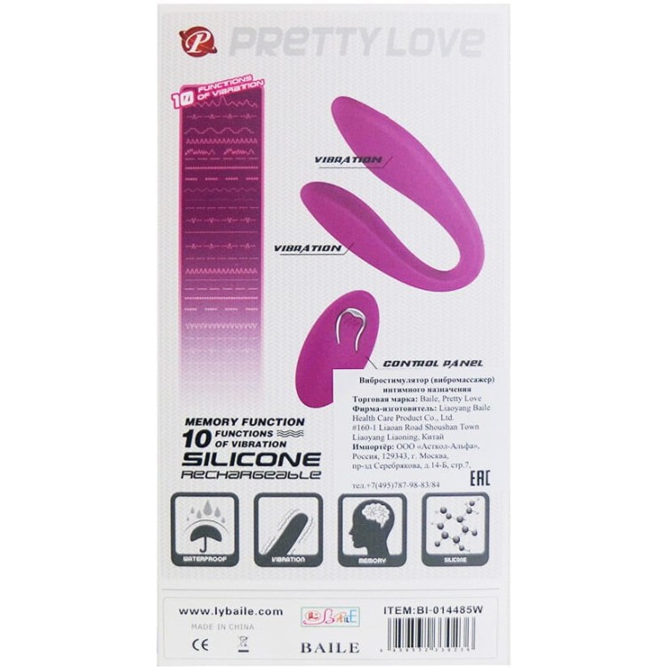 Prettylove Letitia wibrator dla par-8