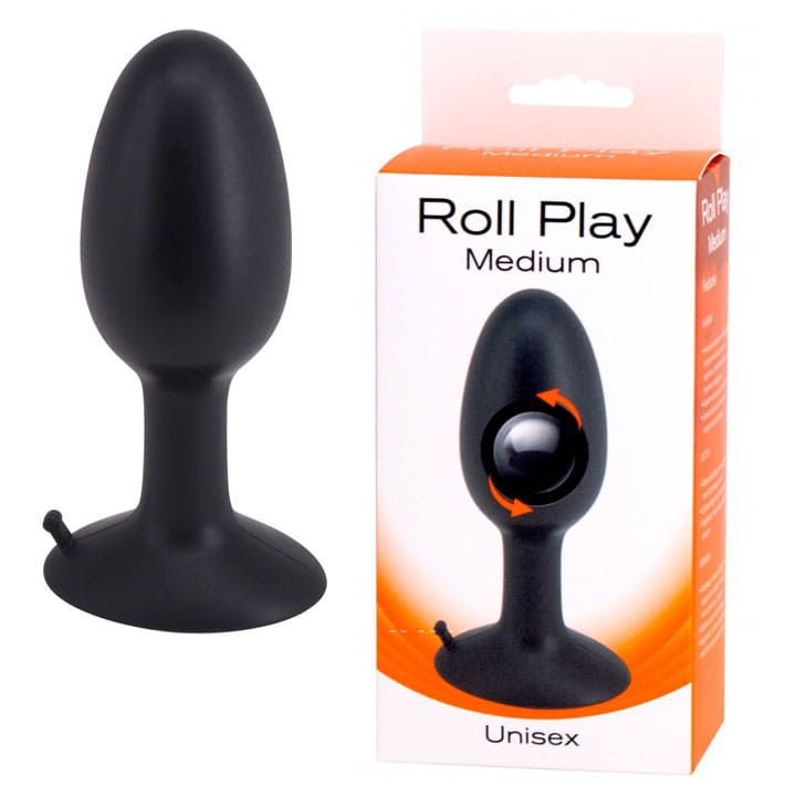 Korek analny z kulką Medium