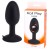 Korek analny z wibrującą kulką