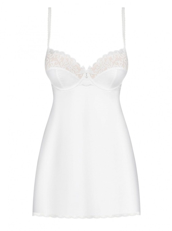 Bielizna-871-CHE-2 koszulka i stringi  L/XL