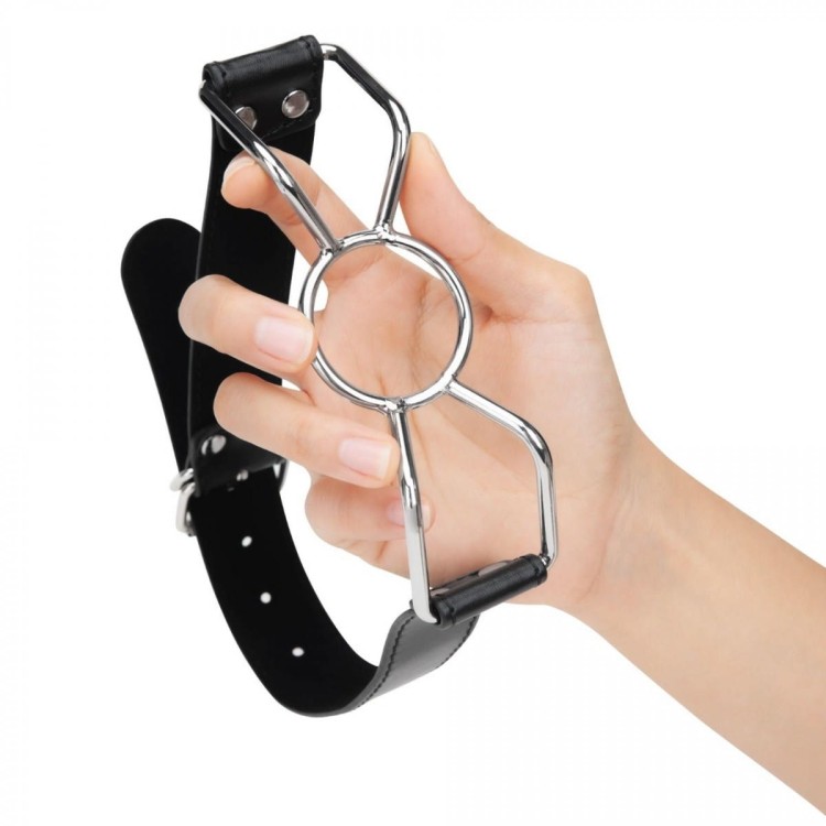 Metalowy knebel oralny-1