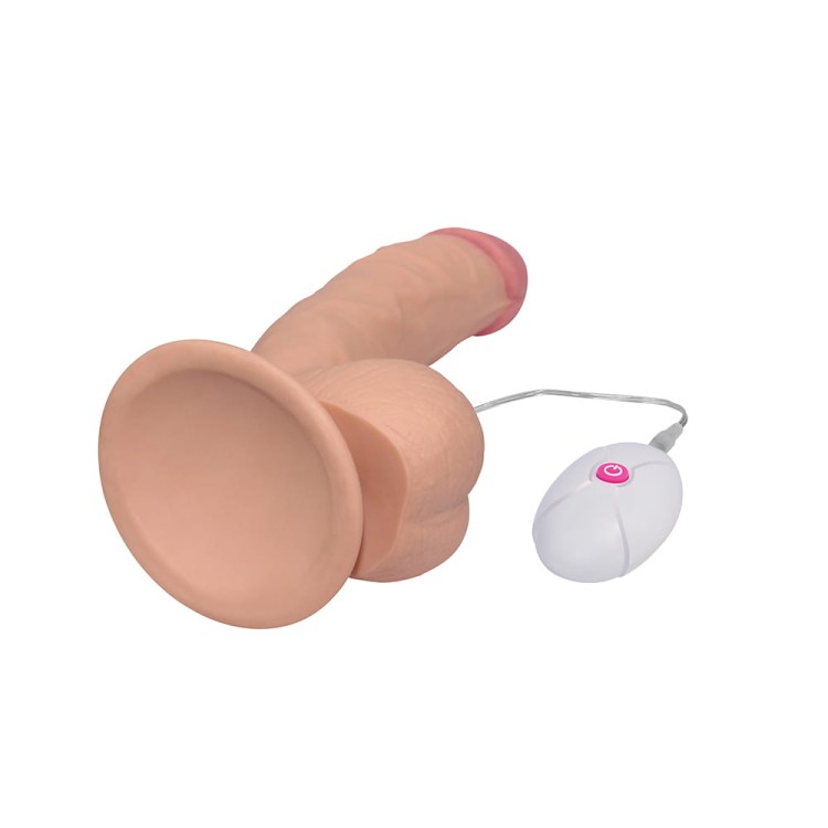Wibrator realistyczny kształt Naturalny penis 21,6 cm-2