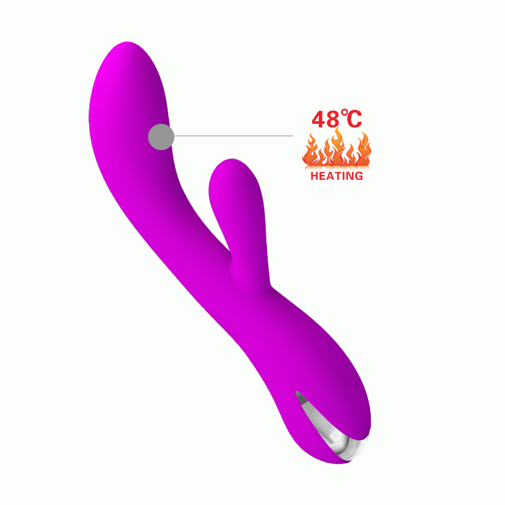 Podgrzewany Wibrator Wilbur Króliczek Masażer Łechtaczki i Punktu G-4