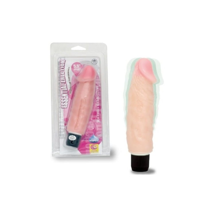 Wibrator naturalny kształt penisa 13,8 cm