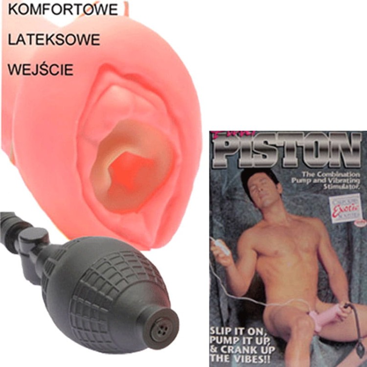 Masturbator dla faceta Pompka do penisa i wagina-2