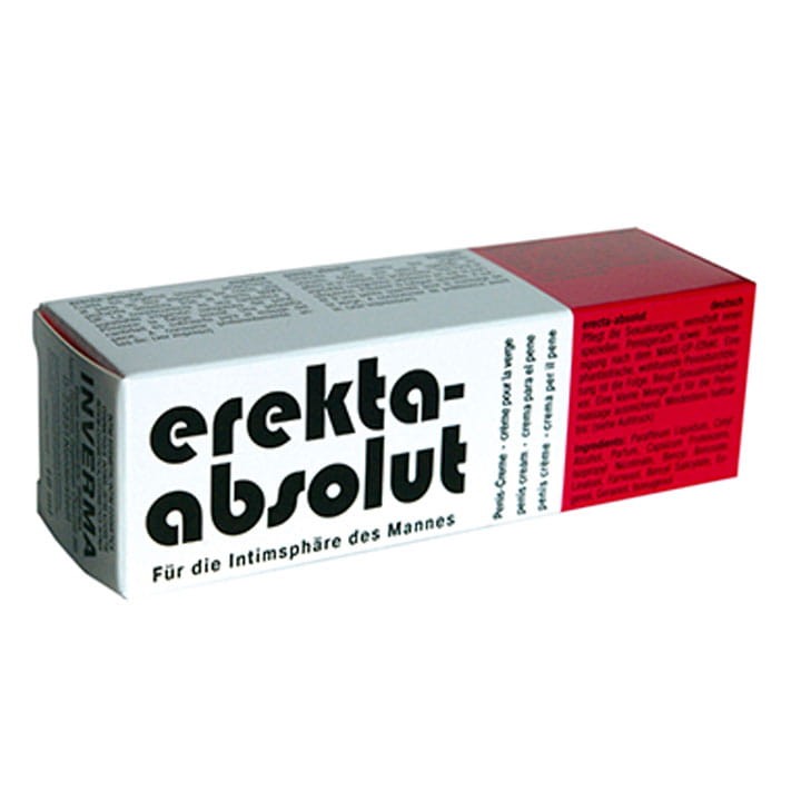 Erekta Absolut Krem 18 ml Większy i Twardszy Penis Mocna Erekcja