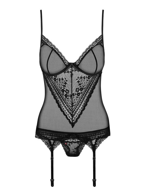 Obsessive Picantina gorset i stringi L/XL-2
