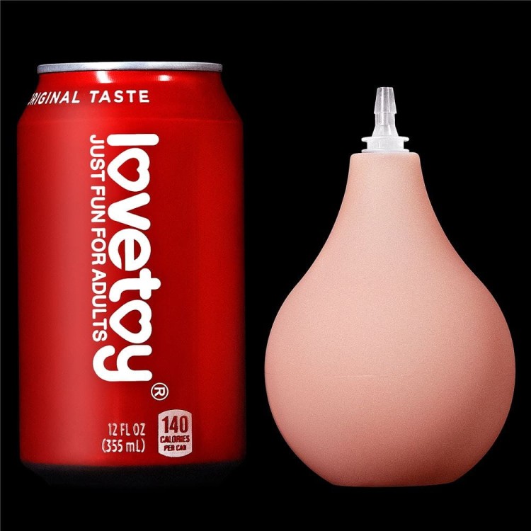 Dildo z wytryskiem Penis do fellatio lub pissingu-6