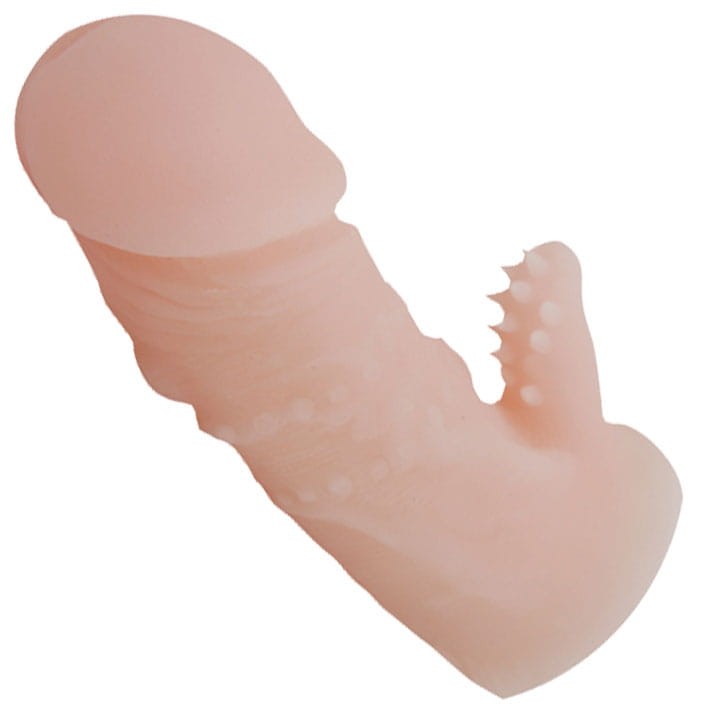 Nakładka na penisa Z wypustką Powiększenie do 20 %-2