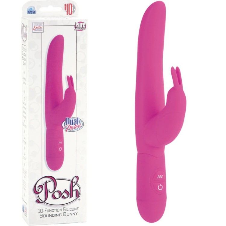 Wibrator z króliczkiem do łechtaczki Mały przekrój -1