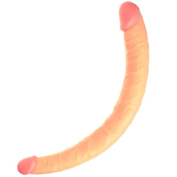 Realistyczny penis Elastyczne podwójne dildo 36 cm