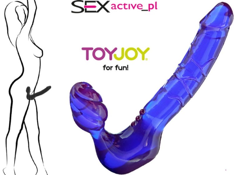 Strap-On bez pasków Podwójne dildo dla Pań3