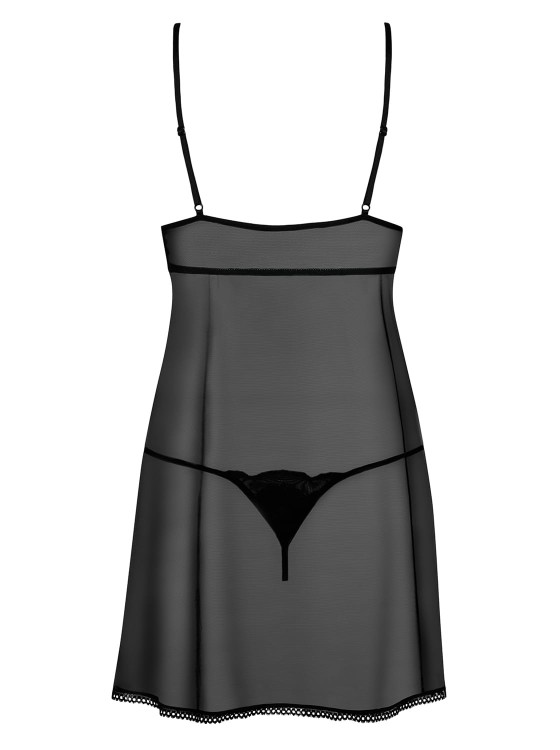 Obsessive Kisselent babydoll i stringi-3