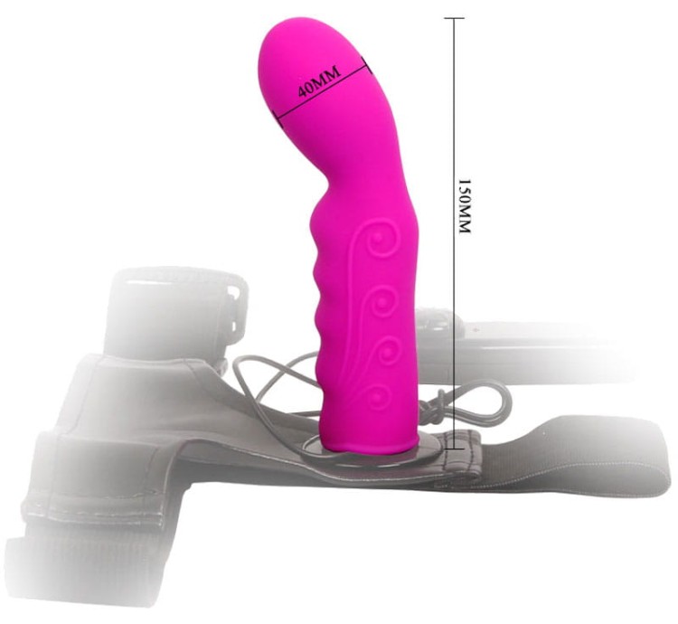 Strap-On Ultra Wibrator masujący punkt G3