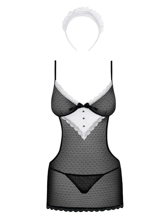 Maidme koszulka i stringi L/XL-2