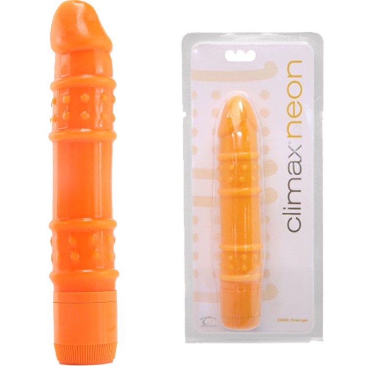 Luksusowy wibrator dla Pań kolorowa cyberskóra Orange-3