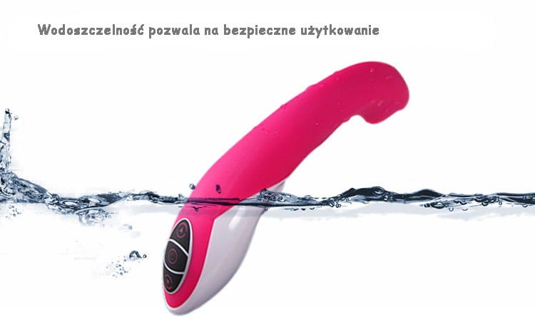 Dwustronny stymulator erotyczny Wibrator masażer łechtaczki USB-2