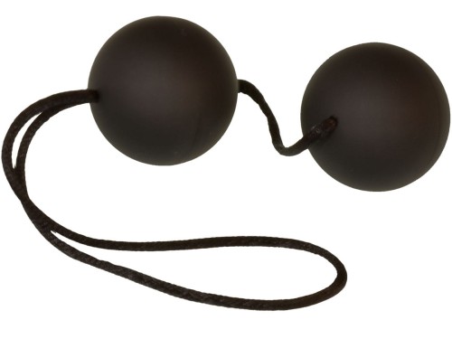 Kulki gejszy Średnica 3,5 cm Czarne silikonowe