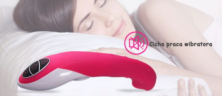 Dwustronny stymulator erotyczny Wibrator masażer łechtaczki USB-5