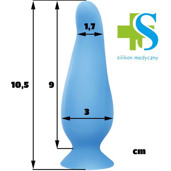 Profilowany korek analny-3