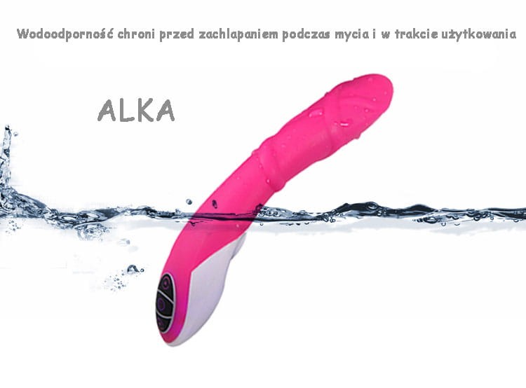 Luksusowy wibrator dla pań Dwie strefy masażu-2