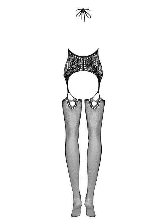 Zniewalające Bodystocking Obsessive F220 S/M/L-3