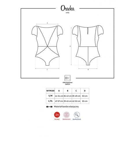 Zmysłowe body Obsessive Oradea L/XL-4