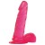 Miękkie żelowe dildo 16,6 cm