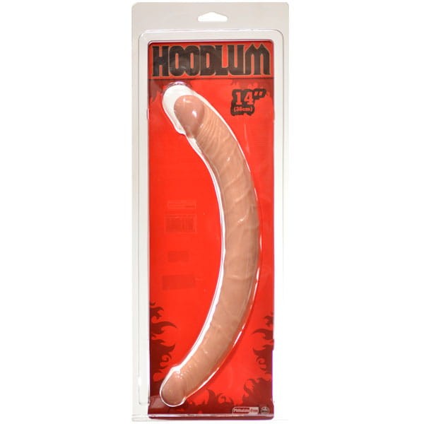 Realistyczny penis Elastyczne podwójne dildo 36 cm 2