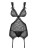 Obsessive Swanita gorset i stringi czarny-2