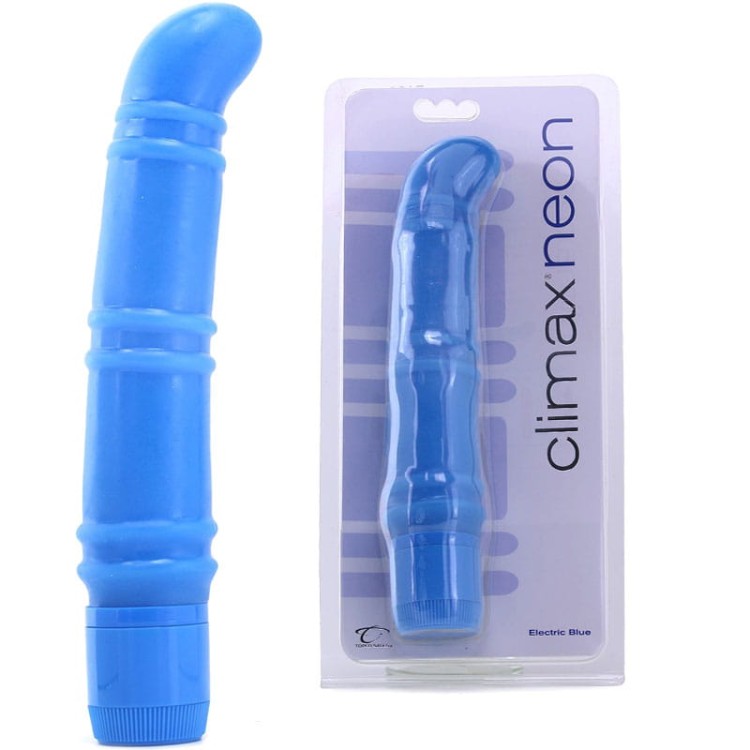 Luksusowy wibrator dla kobiet kolorowa cyberskóra Blue-2