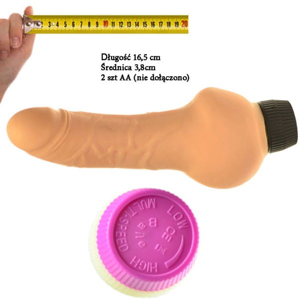 Wibrator naturalny z jądrami 16,5 cm-1