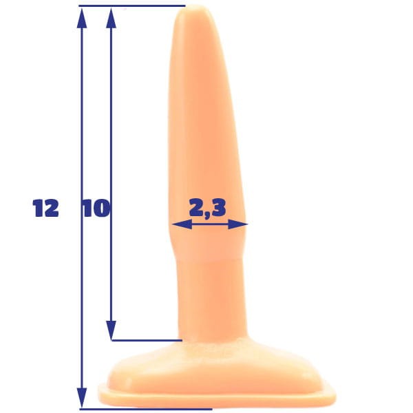 Korek analny z podstawką Mały przekrój-2